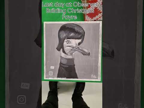 Last day at @hastings_ob Observer Building Christmas Fayre. Opens 11 to 5.