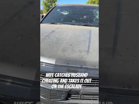 Thumbnail for Wife catches husband cheating and damages his Cadillac Escalade what would you do in this situation by Cadillac