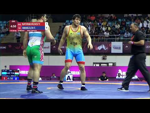 Qual. FS - 125 kg: Y. BATIRMURZAEV (KAZ) v. F. ANAKULOV (TJK)