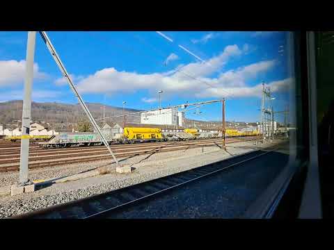 IC61 nach Basel SBB über die Bergstrecke (Alte Hauensteinstrecke)