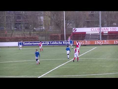 Isaiah Ahmed UVV JO12-1 - VOP JO12-1 1ste helft (2-0)