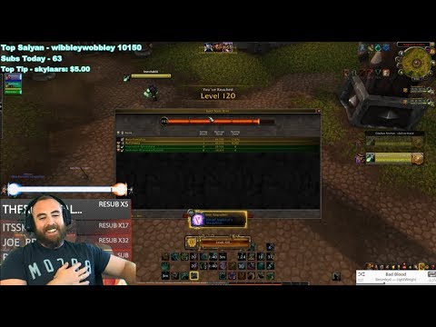 BUFFJHEERA HITS 120 (Best Level Up Ever?! xD) - WoW BFA 8.1.5 Kul Tiran Monk