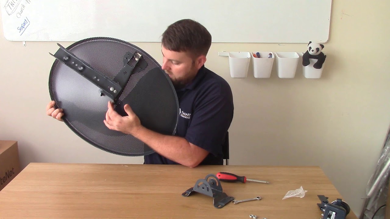 How To Assemble A SKY/ FREESAT satellite dish