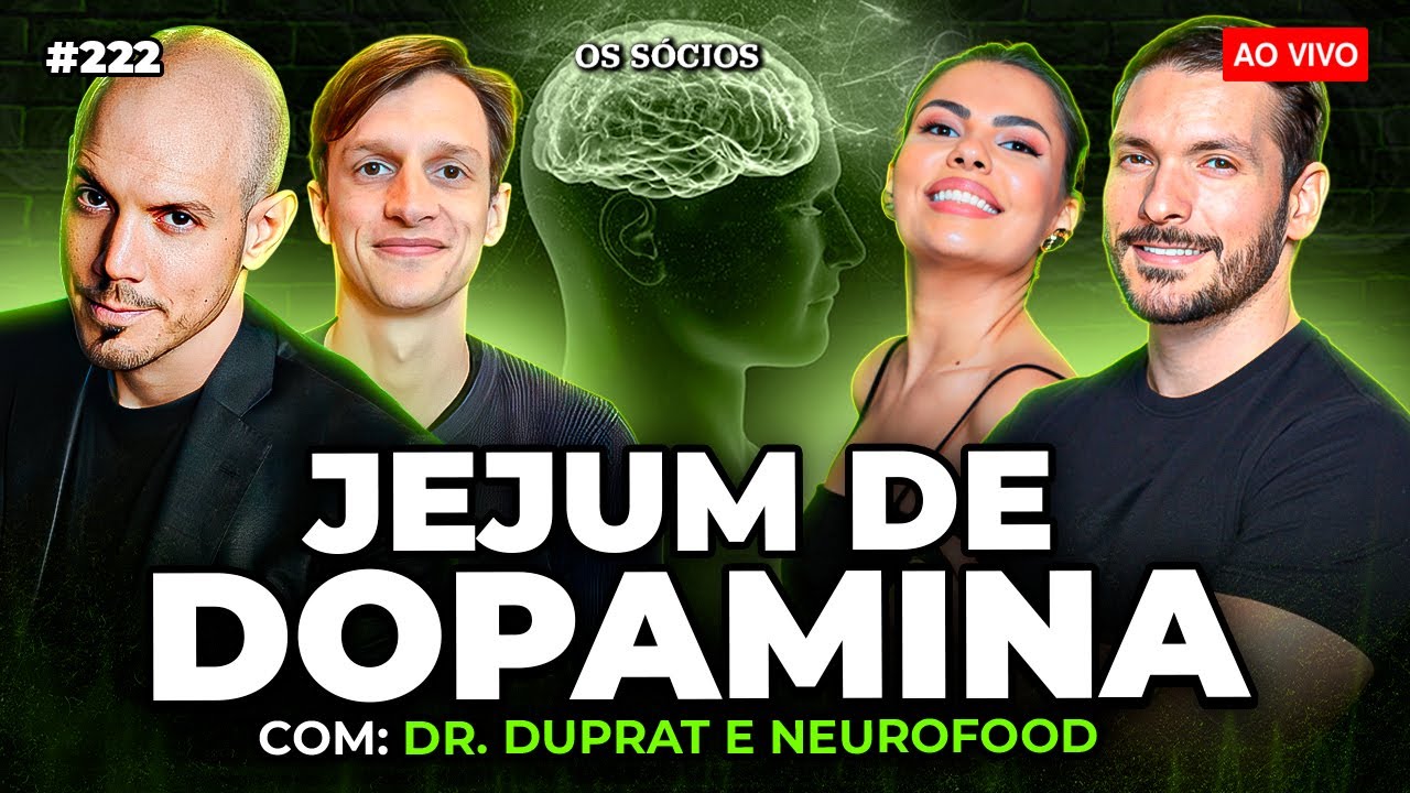 JEJUM DE DOPAMINA: O SEGREDO PARA CRIAR HÁBITOS SAUDÁVEIS? | Os Sócios 222