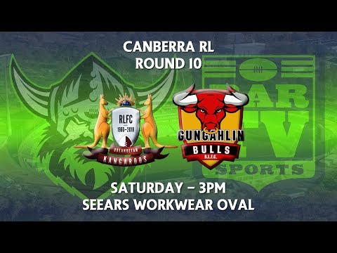 2018 Canberra RL 1st Grade Round 10 - Queanbeyan Kangaroos v Gungahlin Bulls