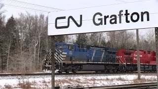 preview picture of video 'CEFX 1053 at Grafton (18JAN2014)'