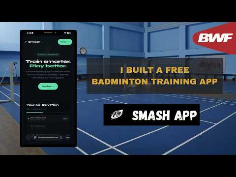 Smash - Badminton Training App video thumbnail
