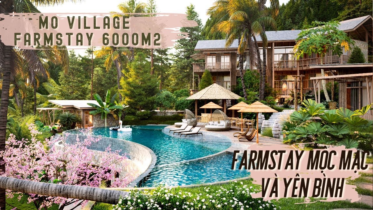Thiết kế Farmstay 6,000m2 | Sông Đà - Hòa Bình