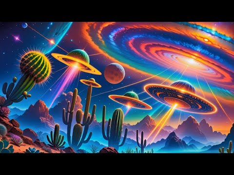 Nexxus 604 - Out of Space - Psychedelic trance mix 2024 • (4K AI animated music video)