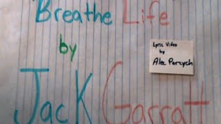 &quot;Breathe Life&quot; by Jack Garratt. Lyric video made with Office Supplies
