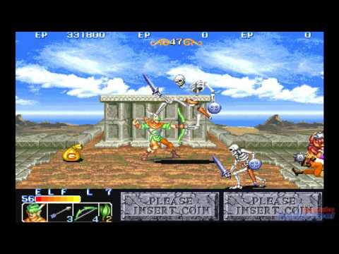 1991 The King of Dragons Arcade Game Playthrough Retro game