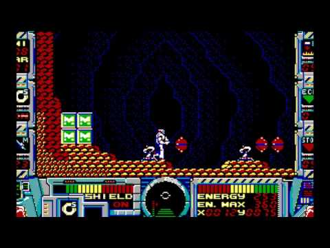 fire hawk - thexder the second contact for PC (DOS) (slideshow)