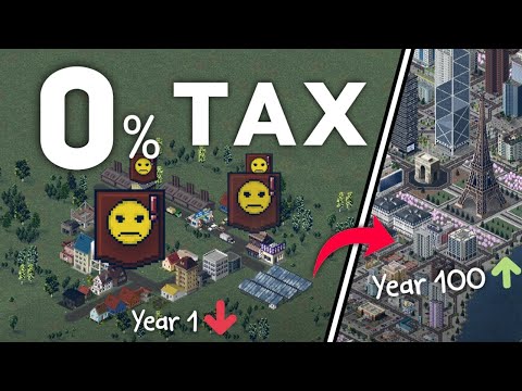 100 Years of Building a City with 0% Taxes - Theotown