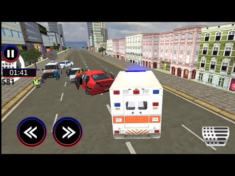 Hospital Ambulance Van Driving Simulator - Emergency Doctor Simulator - Android Gameplay