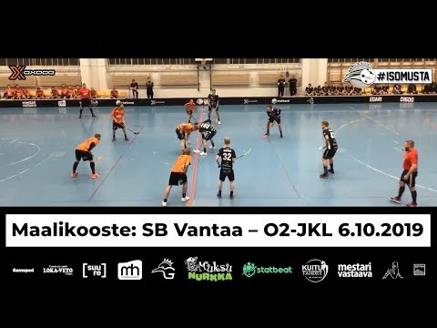 Maalikooste: SB Vantaa – O2-Jyväskylä 6.10.2019