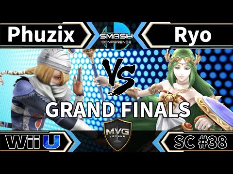 ONI|Phuzix (Sheik) vs. MVG|Ryo (Palutena & Ike) - SSB4 Grand Finals - Smash Conference 38