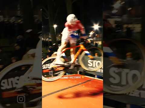 Tibor Del Grosso: STYLE & VICTORY! 🤯🏆 Superprestige Diegem #shorts