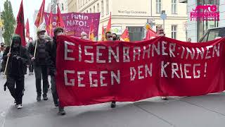 Klassenkämpferischer Block bei DGB-Demo Berlin2022: Gewerkschaften und Lohnabhängige in die Offensive!