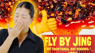 Putting Fly By Jing Chili Sauce on Everything