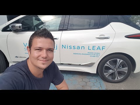 Nissan Leaf 2018 Teszt I Hogyan töltsd az autód Kecskeméten Afus Vlog #20