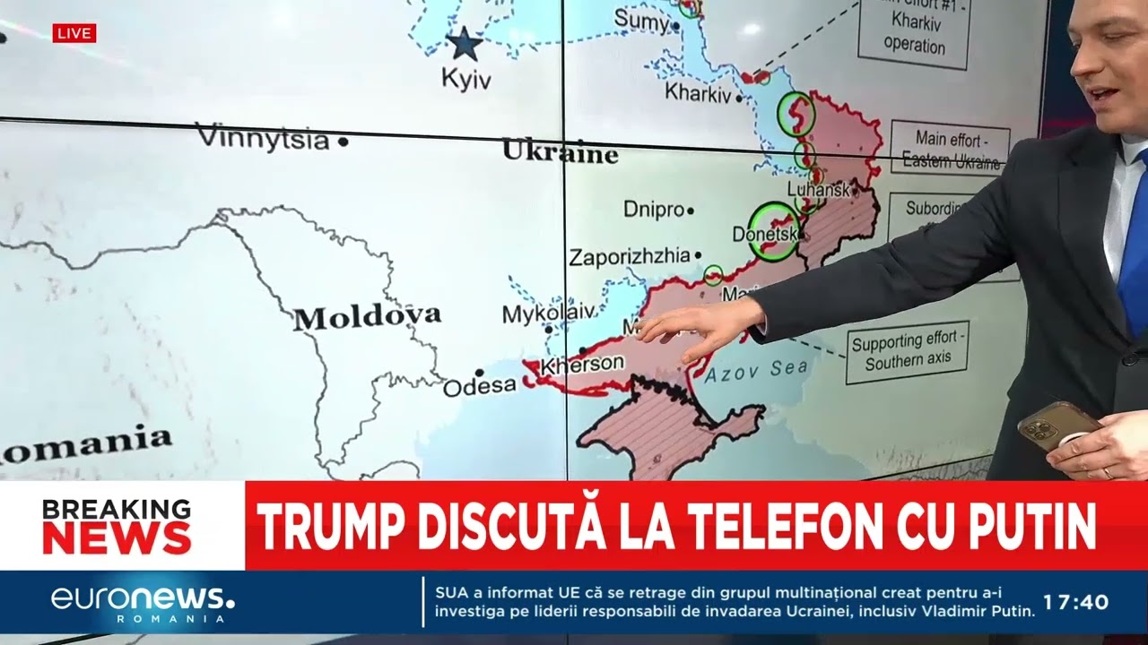 Teritoriile ucrainene pe care le vrea Rusia. Cum s-ar putea învecina cu România