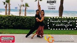 #Musicality demo VALS  MILONGA TANGO Sacada con GIRO and more Georgina Vargas & Oscar Mandagaran