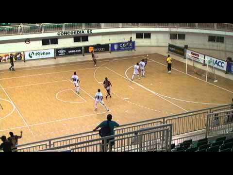 X SUPERLIGA DE FUTSAL - Alguns lances do 1º Jogo da Semifinal