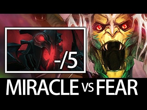 Medusa Mid by Miracle vs Fear Shadow Fiend - Top MMR EU