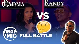 Drop the Mic: Padma Lakshmi vs Randy Jackson- FULL BATTLE |  REEEAACCTION!!!!