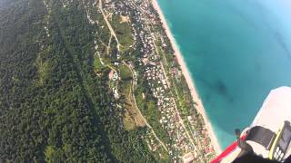 preview picture of video 'Paragliding Gagra 2012 (uncut)'