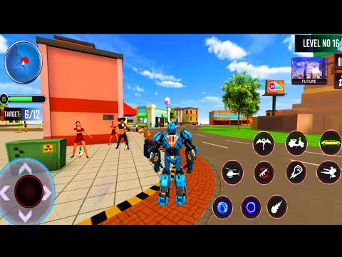Police Limousine Robot Transform * Android Gameplay