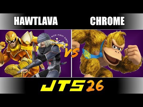JTS 26 SAK|Hawtlava (Captain Falcon, Sheik) vs Chrome KingFisher (Donkey Kong) Winners Round 2