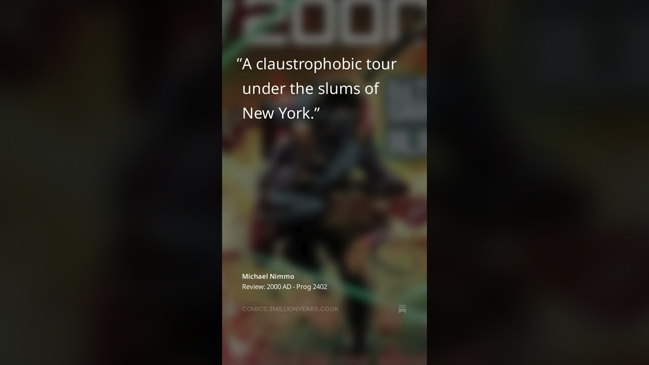 Review: 2000 AD - Prog 2402