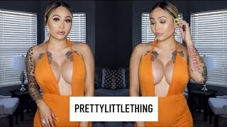 PrettyLittleThing Try On Haul (First EVER)