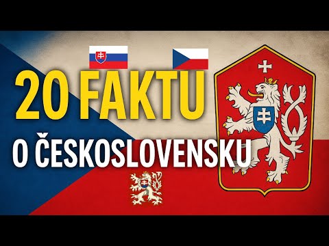 Československo: 20 faktů, které by měl znát každý