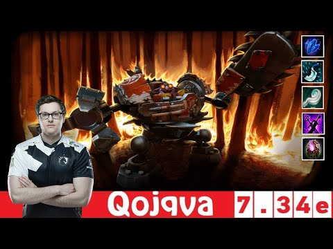 [DOTA 2] Qojqva the  TIMBERSAW [OFFLANE] [7.34e]