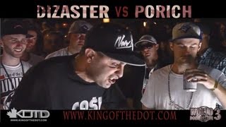 KOTD - Rap Battle - Dizaster vs poRICH (Title Match)