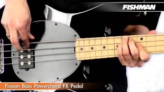 Video thumbnail for Fishman Fission Bass Powerchord FX Pedal by Gear4music Guitars