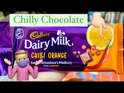 Dairy milk Chilli Orange  🍫 🍊 | Orange Choclate
