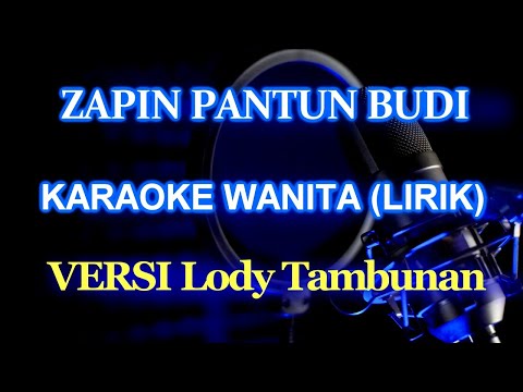 Karaoke Zapin Pantun Budi Nada Female (wanita/Cewek)