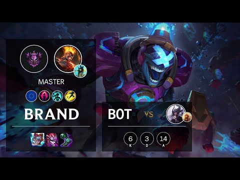 Brand Bot vs Syndra - EUW Master Patch 10.23