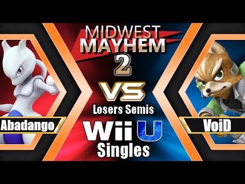 Midwest Mayhem 2 – Losers Semis – Abadango (Mewtwo) vs. 2GG VoiD (Fox, Sheik)