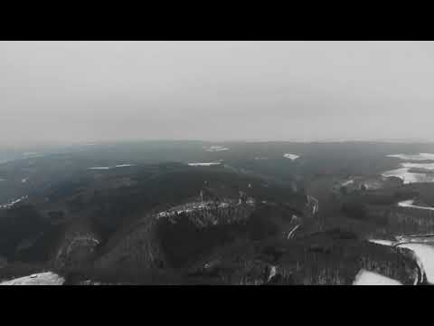 DJI Mavic Air, Überflug im Winter. Teil 1