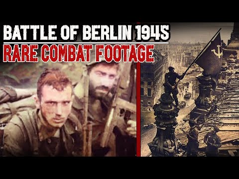 The Full Battle of Berlin 1945: Rare Footage of the Reich’s Downfall | WW2 Documentary