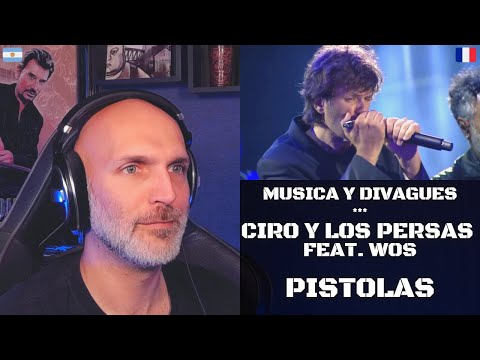 Reacción | Ciro y los Persas feat Wos - Pistolas vivo 2019 | ElFrancés