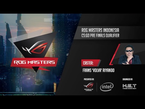 ROG Masters Pre-Final CSGO @Volva