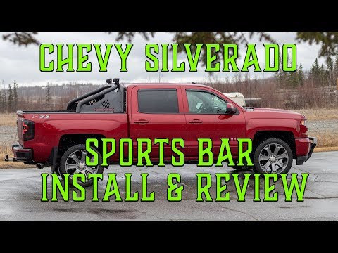 The Chevy Silverado Factory Sport Bar Install and Review