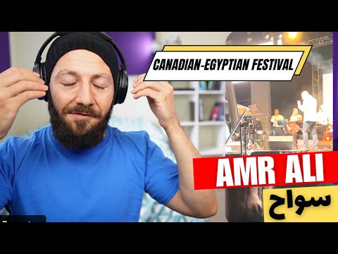 🇨🇦 CANADA REACTS TO Amr Ali Sawwah سواح at Canadian Egyptian Festival reaction