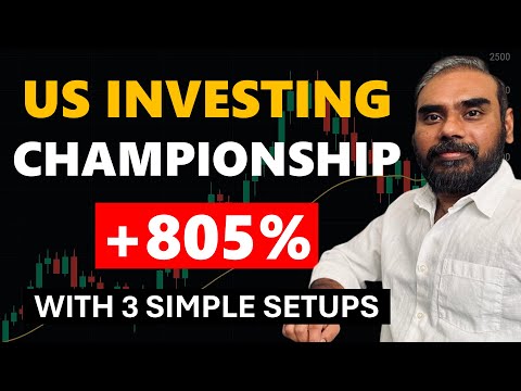 He Won the US Investing Championship With Just 3 Setups (805% Return)