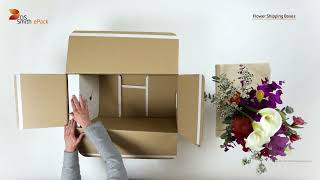 Flower Shipping Boxes (Ideal for vertical use)